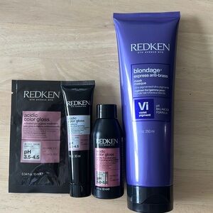 Redken blondage and acidic color gloss set